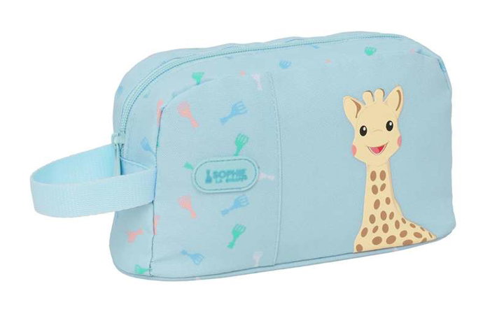 Safta - Porte-déjeuner isotherme avec gourde et récipient, Sophie la Girafe Dreams, 21.5 x 12 x 6.5 cm, Pour enfant à partir de 3 ans