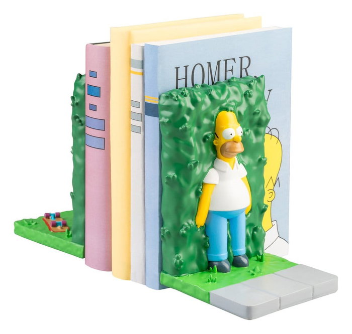 Les Simpson serre-livres Homer dans le Buisson 17 cm