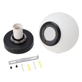 Alba Applique murale boule de cristal Ø150x110 mm