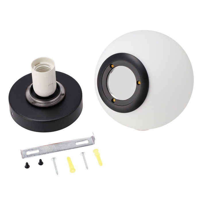 Alba Applique murale boule de cristal Ø150x110 mm Alba Applique murale boule de cristal Ø150x110 mm