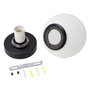 Alba Applique murale boule de cristal Ø150x110 mm