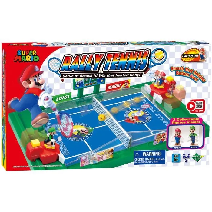 Epoch Games Jeu de Tennis Super Mario Rally - Jeu d'action et d'ambiance - EPOCH Games