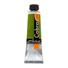 Cobra Artist Color Peinture à l'huile miscible à l'eau Vert olive jaune 40 ml