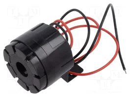 WERMA Sirène sonore 24VDC 105dB IP54 noir