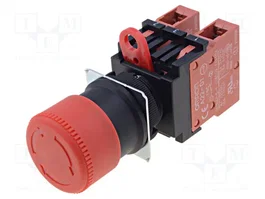 OMRON Commutateur de sécurité A22E-S-02 rouge 22mm