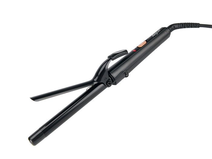 Argon Rizador à Cheveux 19mm Noir et Doré Soft Touch (Set de 6)