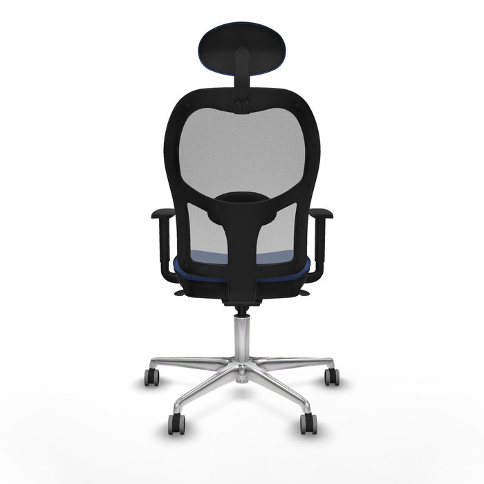 Piqueras y Crespo Chaise de Bureau 1D086G1 Bleu marine avec Appui-tête