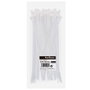 Hantums Sachet de 100 colliers de serrage 100% nylon 140x3.6mm Naturel