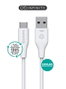 eSTUFF Câble USB-C vers USB-A INFINITE (GRS) 1 m Blanc