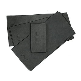 Bifull Serviette noire 75 x 35 cm - Lot de 6