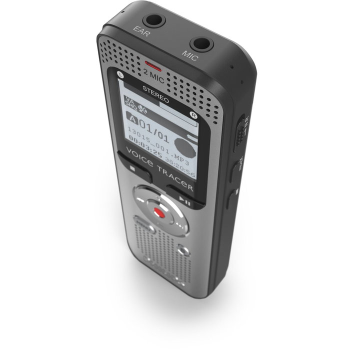 Philips DVT2015 Enregistreur vocal Argent et noir