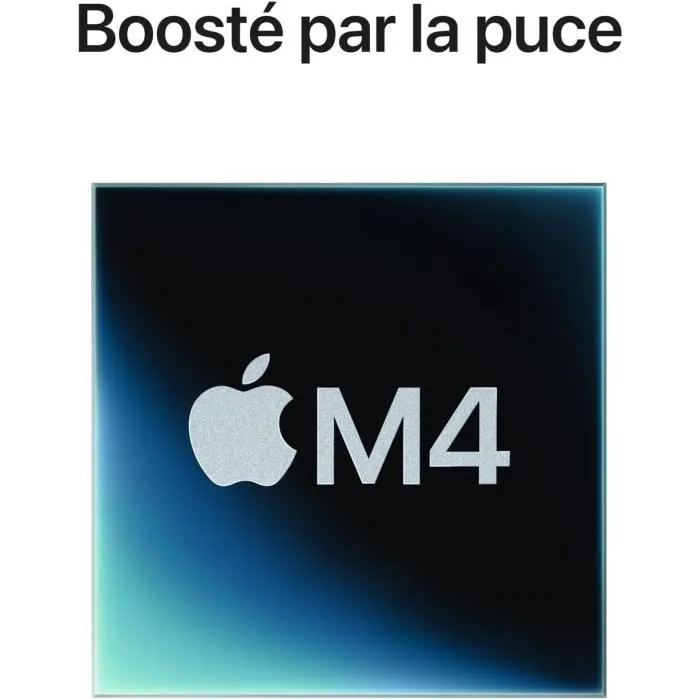 Apple MacBook Pro 14" M4 - Processeur 10 cœurs, GPU 10 cœurs, 16 Go RAM, SSD 1 To - Portable Argent