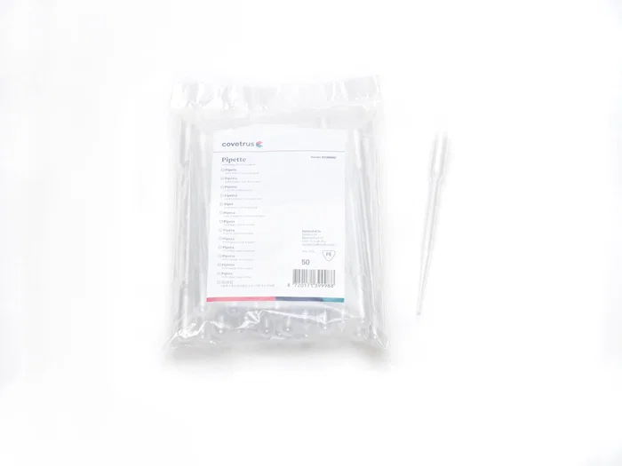 Covetrus Pipette Pasteur 3ml (50 unités) de polyéthylène non stérile Covetrus Pipette Pasteur 3ml (50 unités) de polyéthylène non stérile