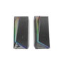 Mars Gaming MS72 2.0 Enceintes PC 15W RGB Flow Noir USB Jack 3.5mm