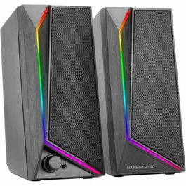 Haut-parleurs de PC Mars Gaming MS72 Noir 15 W 4 W