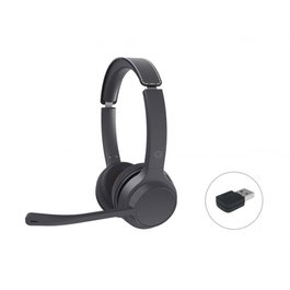 Conceptronic Polona04BA Casque Audio Bluetooth sans Fil Noir - Autonomie 44h, USB-C, Micro avec Réduction de Bruit
