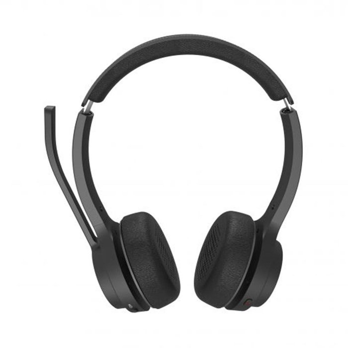 Conceptronic Polona04BA Casque Audio Bluetooth sans Fil Noir - Autonomie 44h, USB-C, Micro avec Réduction de Bruit