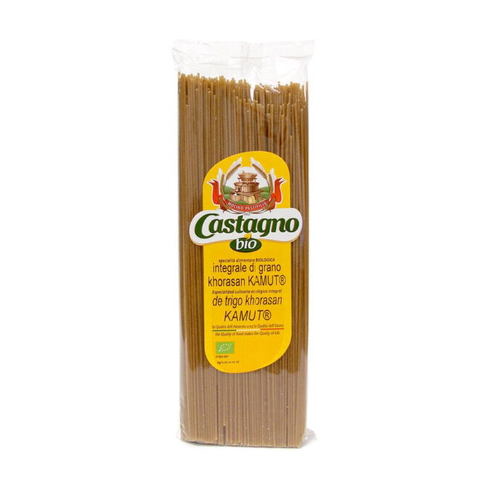 CASTAGNO Espaguetis Khorasan Kamut blé intégral 500g ECO