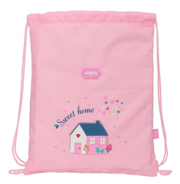 Safta Sac à dos junior recyclé Glowlab Kids Sweet Home 26x34x1 cm - Pour enfants de 3 à 99 ans