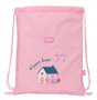 Safta Sac à dos junior recyclé Glowlab Kids Sweet Home 26x34x1 cm - Pour enfants de 3 à 99 ans