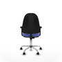 PIQUERAS Y CRESPO Chaise de bureau Algarra bleu clair avec mécanisme Contact permanent