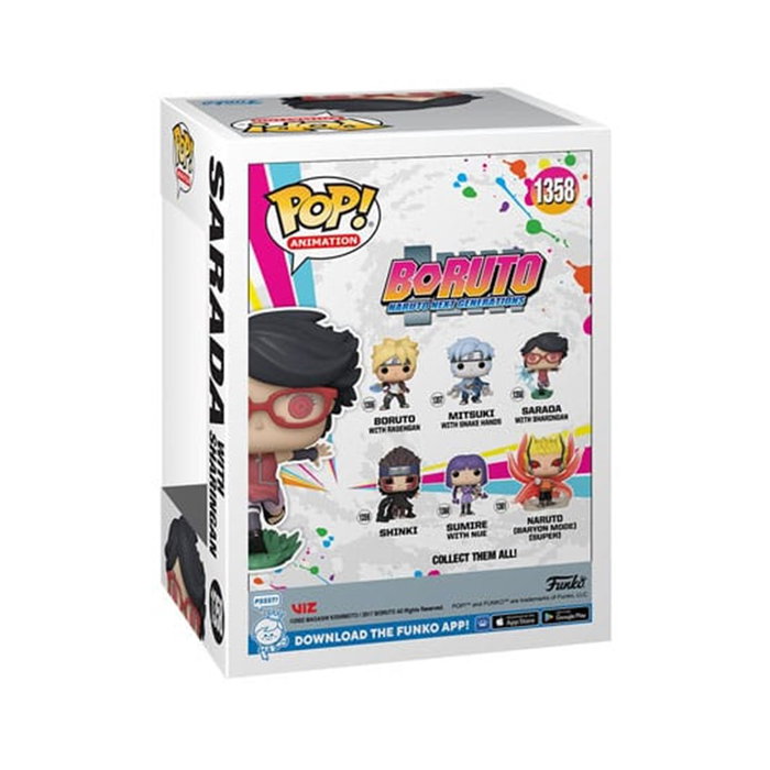 Funko Pop Sarada - Boruto Naruto Next Generations Figurine Vinyle 9 cm Funko Pop Sarada - Boruto Naruto Next Generations Figurine Vinyle 9 cm