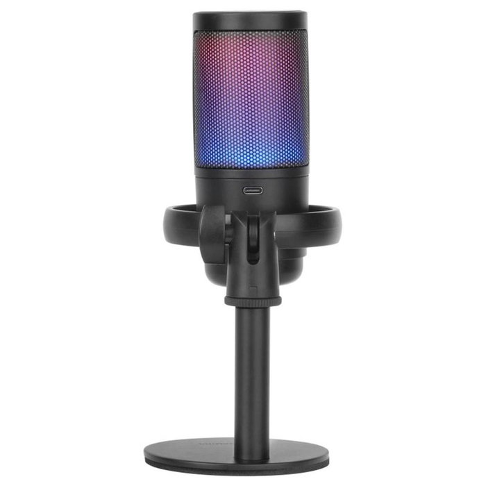 Mars Gaming Mmicse Microphone USB Cardioïde RGB avec sortie casque, compatible PC/Mac/iOS/Android Mars Gaming Mmicse Microphone USB Cardioïde RGB avec sortie casque, compatible PC/Mac/iOS/Android