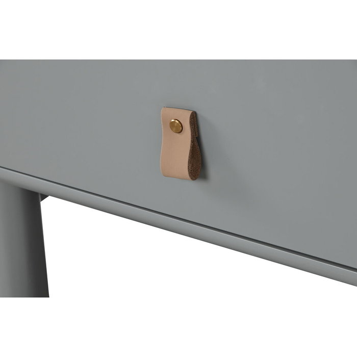 Table de Nuit Home ESPRIT Bleu Gris Naturel Bois MDF 48 x 40 x 55 cm Table de Nuit Home ESPRIT Bleu Gris Naturel Bois MDF 48 x 40 x 55 cm