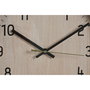 Horloge Murale Home ESPRIT Marron Naturel PVC Bois 30 x 4 x 30 cm (2 Unités)