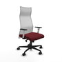 Piqueras y Crespo Chaise de Bureau Albacete Bordeaux et Blanc