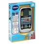 Vtech P'Tit Genius Magic Light - Smartphone éducatif interactif pour enfants 2-6 ans avec 10 activités, écran rétroéclairé et base lumineuse