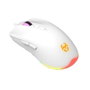 Krom Kit Gaming Kenta PC 4-en-1 RGB Blanc – Clavier, Souris, Casque, Tapis