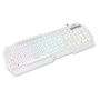 Krom Kit Gaming Kenta PC 4-en-1 RGB Blanc – Clavier, Souris, Casque, Tapis
