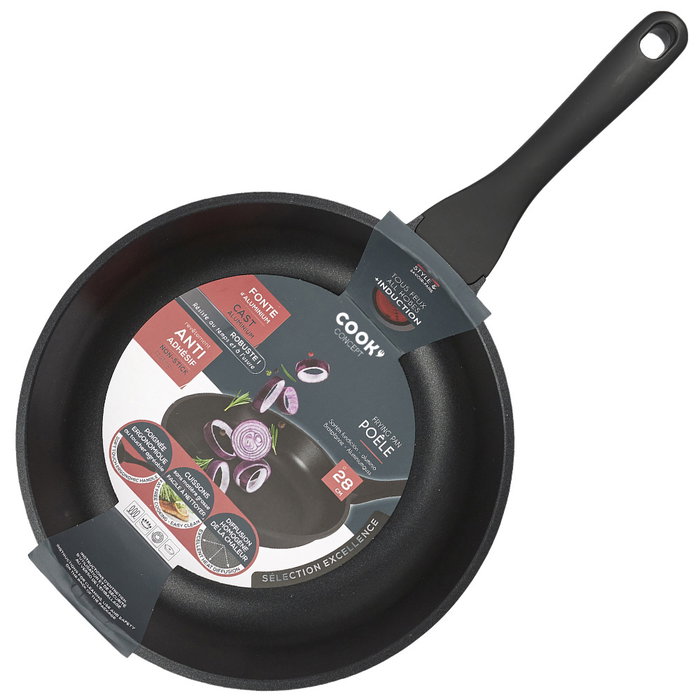 Cook Concept Poêle en aluminium de 28 cm Cook Concept Poêle en aluminium de 28 cm