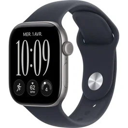 Apple Watch Series 12 GPS + Cellular - 42mm - Aluminium Space Grey - Bracelet Sport Marine S/M