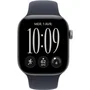 Apple Watch Series 12 GPS + Cellular - 42mm - Boîtier Aluminium Space Grey - Bracelet Sport Bleu Marine S/M