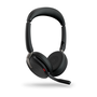 Jabra Evolve2 65 Flex UC Stereo avec station de charge, Noir