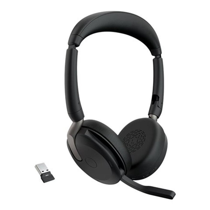 Jabra Evolve2 65 Flex UC Stereo avec socle de chargement