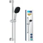 Grohe Vitalio Comfort 110 26397001 - Pommeau de douche main avec 2 jets (Pluie/Stimulant), sélection facile, économie d'eau, anti-calcaire, finition chromée