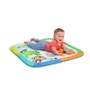 Bright Starts Tapis d'éveil bébé pliable Wild Wiggles Jungle Jubilee - Avec arche et 5 jouets sensoriels et musicaux, miroir - Dès la naissance