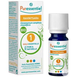 PURESSENTIEL Huile essentielle de Ravintsara BIO 10 ml