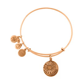 Alex And Ani Bracelet Métal Doré Ajustable Daughter