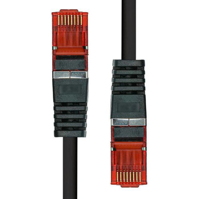 ProXtend Câble Ethernet CAT6 F/UTP LSZH en Cuivre Pur 7m Noir - Câble Réseau Blindé Haute Performance ProXtend Câble Ethernet CAT6 F/UTP LSZH en Cuivre Pur 7m Noir - Câble Réseau Blindé Haute Performance