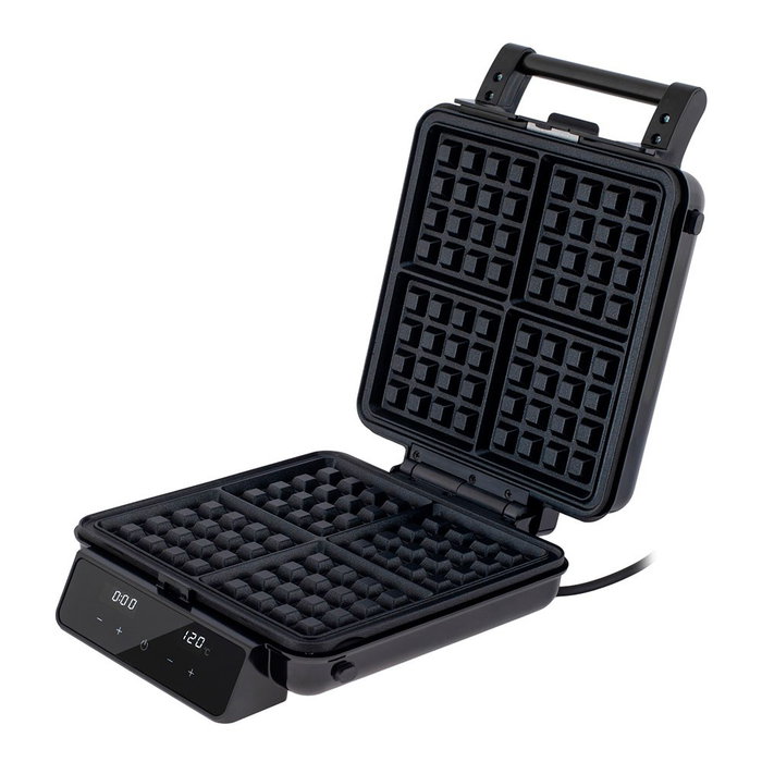 Adler AD3096 Sandwichera 4 en 1 avec écran tactile, inox et noir