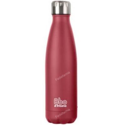 IRISANA Bouteille Isotherme en Acier Inoxydable avec Housse Néoprène Rouge IRISANA Bouteille Isotherme en Acier Inoxydable avec Housse Néoprène Rouge