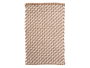 Berilo Tapis de Bain Marron 50 x 80 cm en Polyester et Coton (Set de 24)