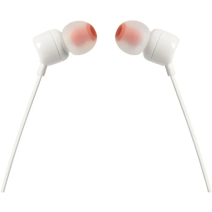 JBL T110 Écouteurs Intra-auriculaires Blanc JBL T110 Écouteurs Intra-auriculaires Blanc