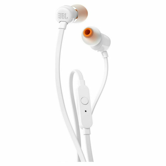 Casques avec Microphone JBL T110 Blanc