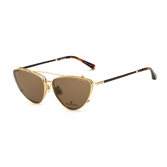 Monture de Lunettes + Lunettes de Soleil Belstaff DELMEREDORADO ø 57 mm Clip On Monture de Lunettes + Lunettes de Soleil Belstaff DELMEREDORADO ø 57 mm Clip On