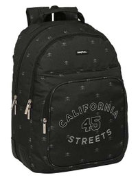Safta Mochila Double Sac à Dos California 32 x 42 x 15 cm, Adaptable Poussette, À partir de 3 ans